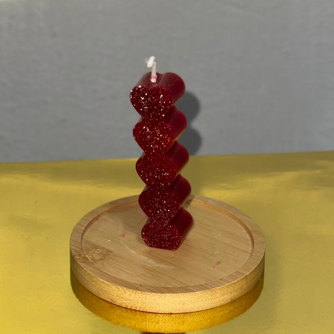 Vela de corazones