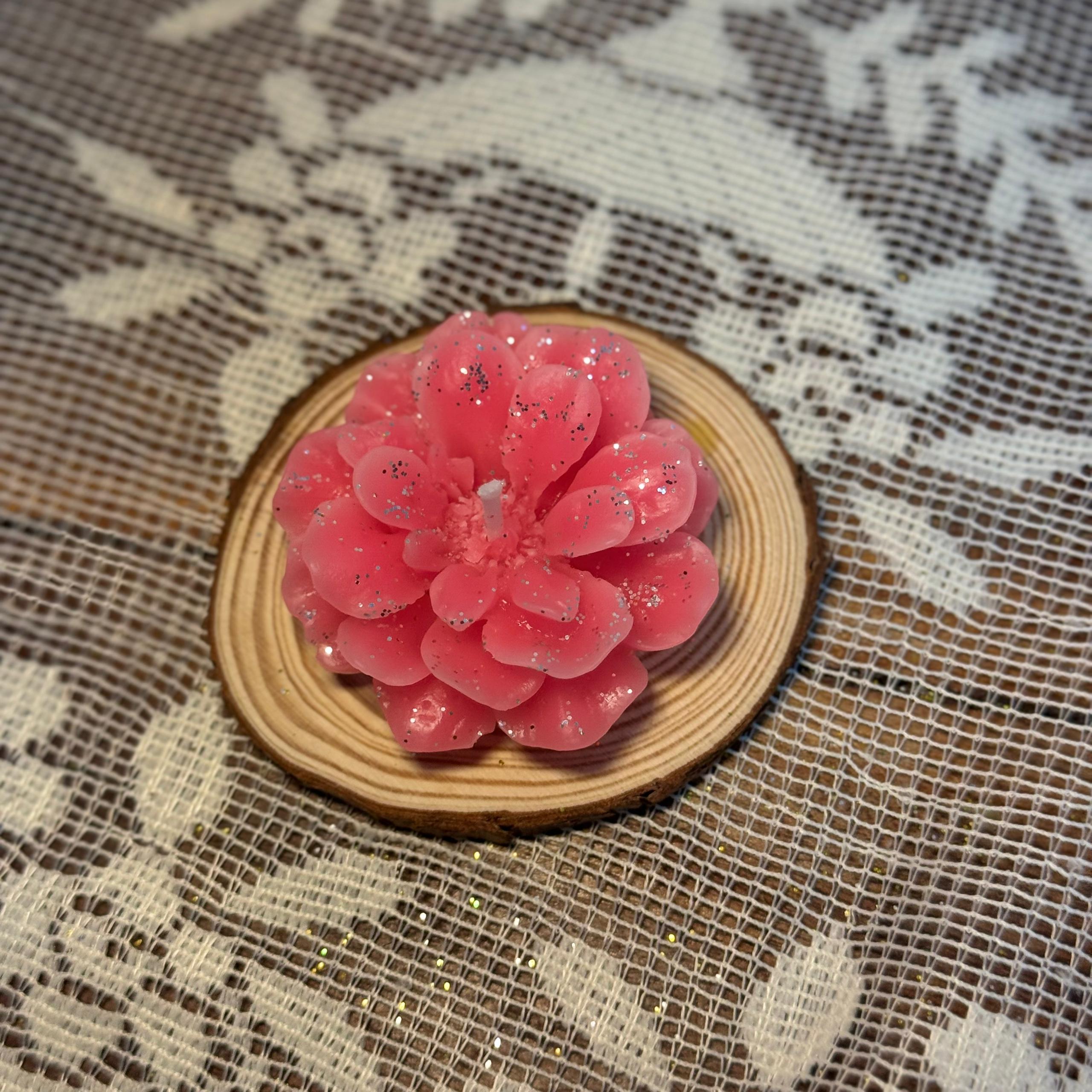Vela de flor peonia compacta